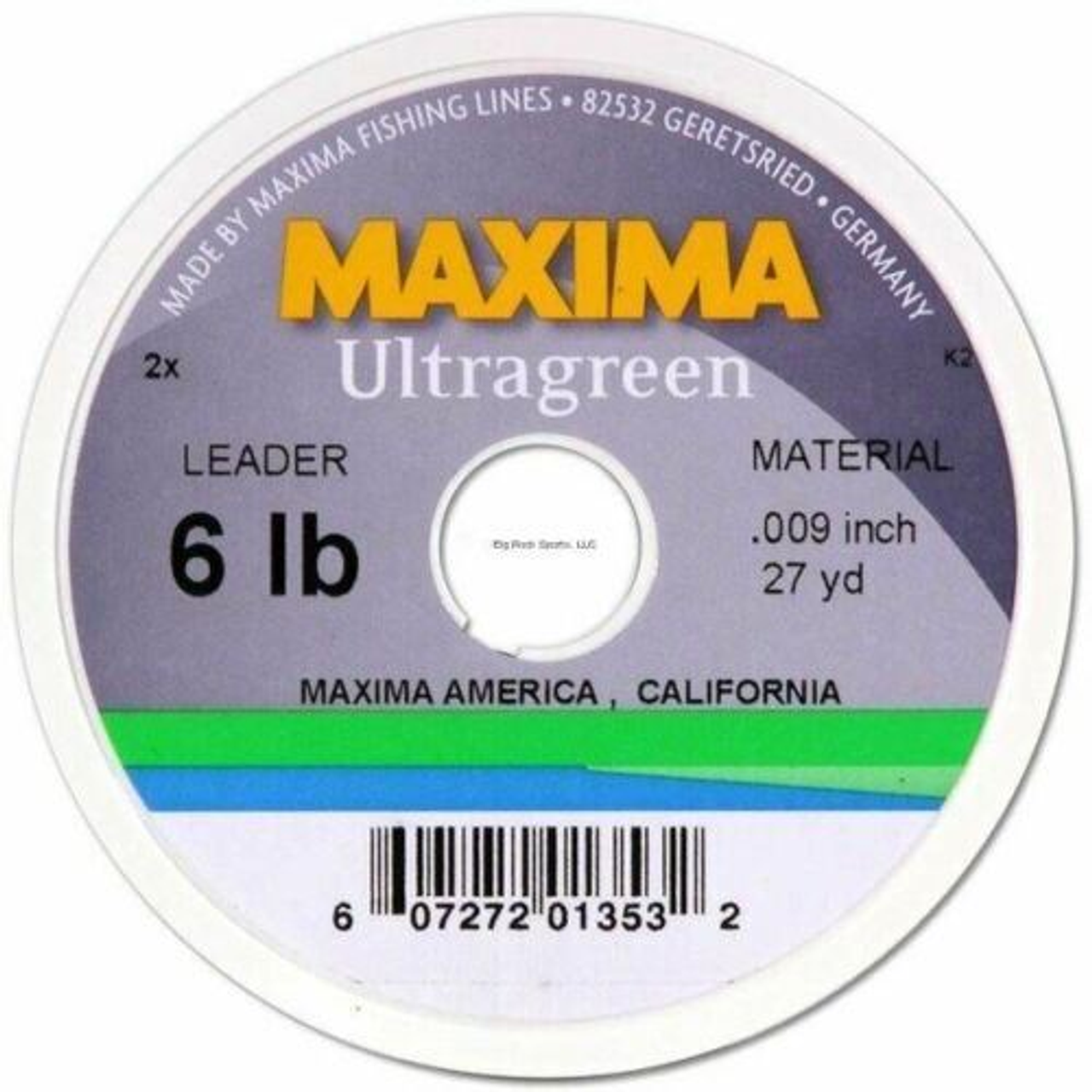 Maxima Ultragreen 27 yard 3lb,4lb, 6lb, 5lb, 8lb Tippet Fishing Leader -  SteelheadStuff Float and Fly Gear