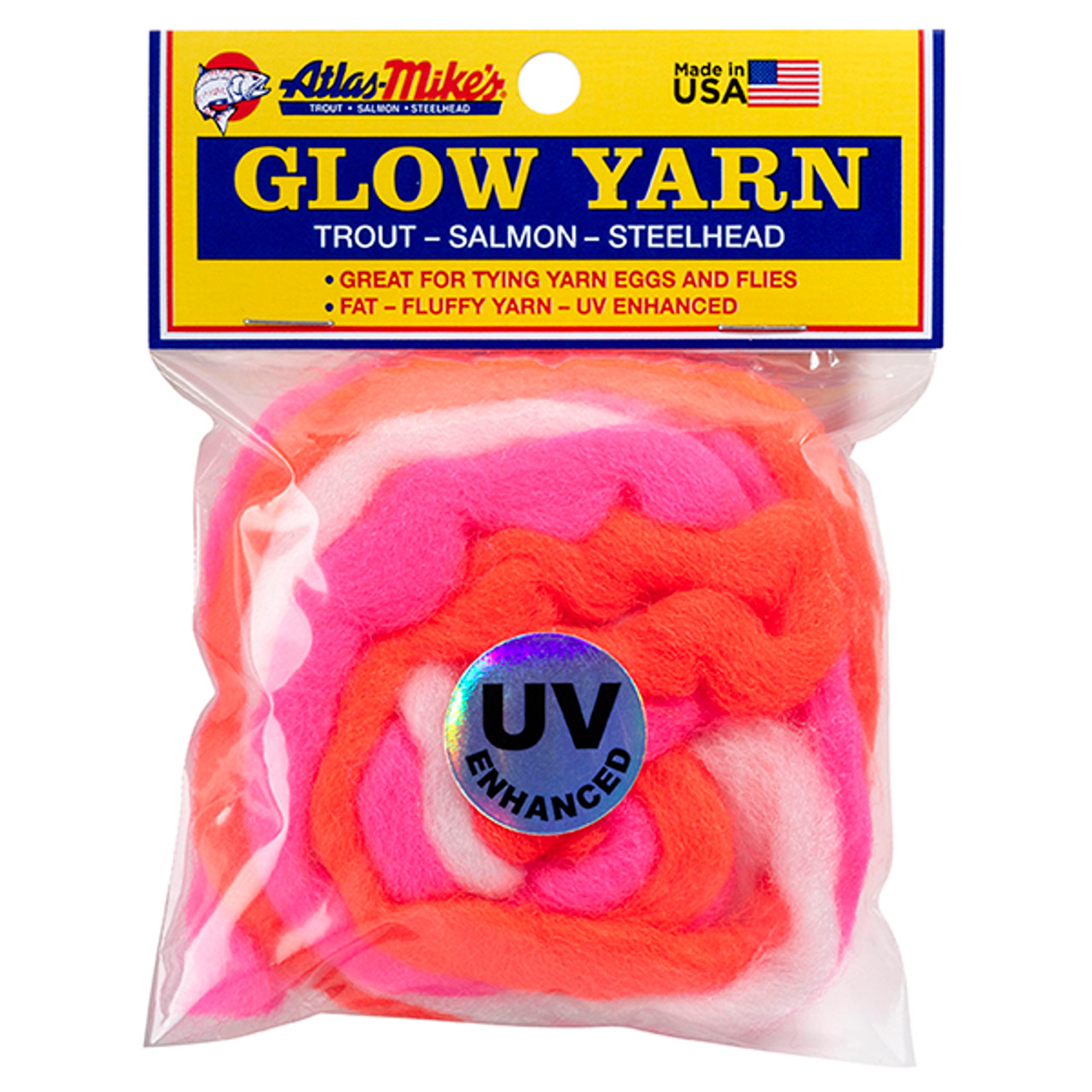 Atlas Mike’s UV Glow Fishing Yarn