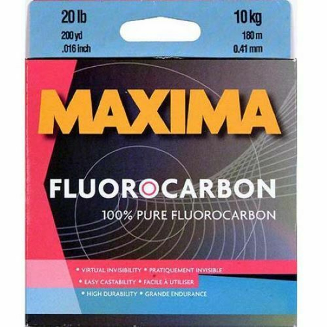 Maxima Fluorocarbon One Fishing Shot 200yd Assorted Test - SteelheadStuff  Float and Fly Gear