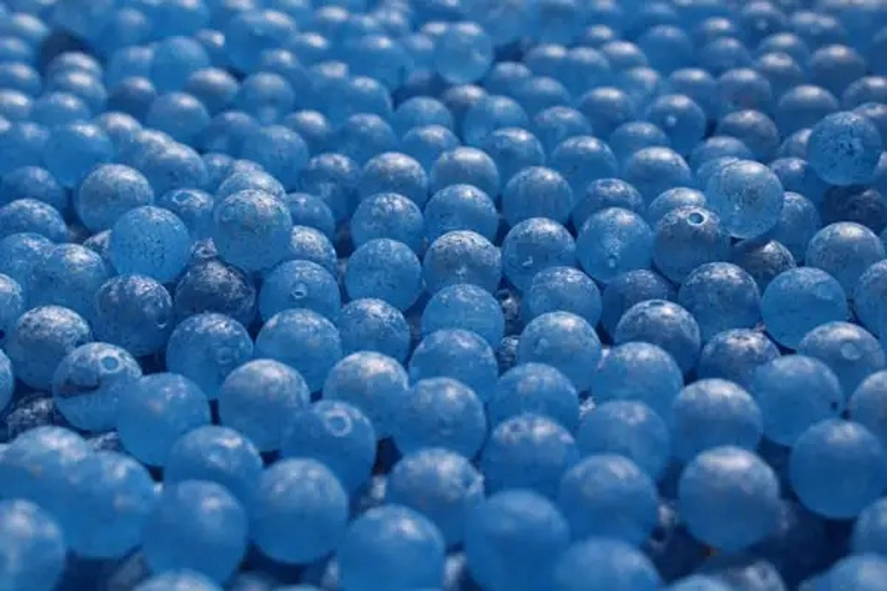 GLS Trick Em' Steelhead Blue UV 6mm-10mm Trout Fishing Beads