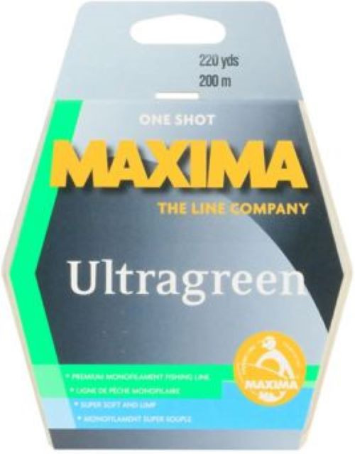 Maxima Ultragreen One Shot Fishing Spools 10lb+ 220/250 yards