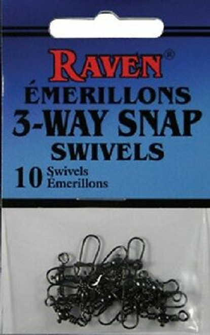 Raven 3 Way Snap Swivel Pack of 10