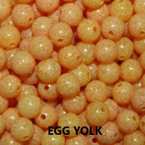 Troutbeads Mottlebeads Egg Yolk 6-10mm Trout Fishing Bead
