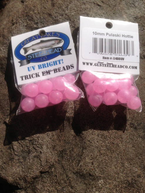 GLS Trick Em' Pulaski Hottie UV 6mm-10mm Trout Fishing Beads