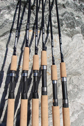 X-11 Fly Fishing Rod Wt 9' Single-Hand 4 Piece Cork Handle