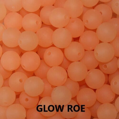 One Pack of 6mm-14mm steelhead Glow Roe trout Fishing beads -  SteelheadStuff Float and Fly Gear