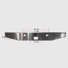 Kenworth Set Forward Axle Front Bumper - Wingman Compatible (285847)