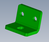 Angle - XT Rear Bumper Bar Mount (Req 2)