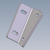 Bracket - BK Latch Cyl, HP, Ped Side, B-Ped