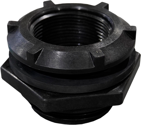 Poly Tank Drain Assembly (includes insert, nut, gasket) ConTech