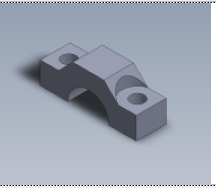 Pillow Block Upper - Beck, Bridge Cylinder