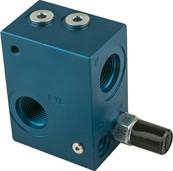 Cylinder Control Block, Rear Counter Balance ConTech Manufacturing