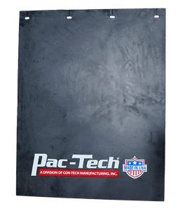 Mud Flap - Black 24 x 30, Pac-Tech Logo NEW