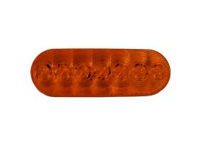 Light - Oval Amber, T/T, Amp, 24V Light - Oval Amber, T/T, Amp, 24V