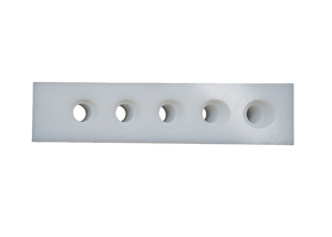 UHMW Linkage Block, 5 Hole UHMW Linkage Block, 5 Hole