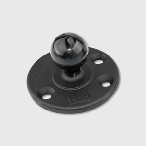Round Ram Mount Base, 1 1/2" Ball Round Ram Mount Base, 1 1/2" Ball