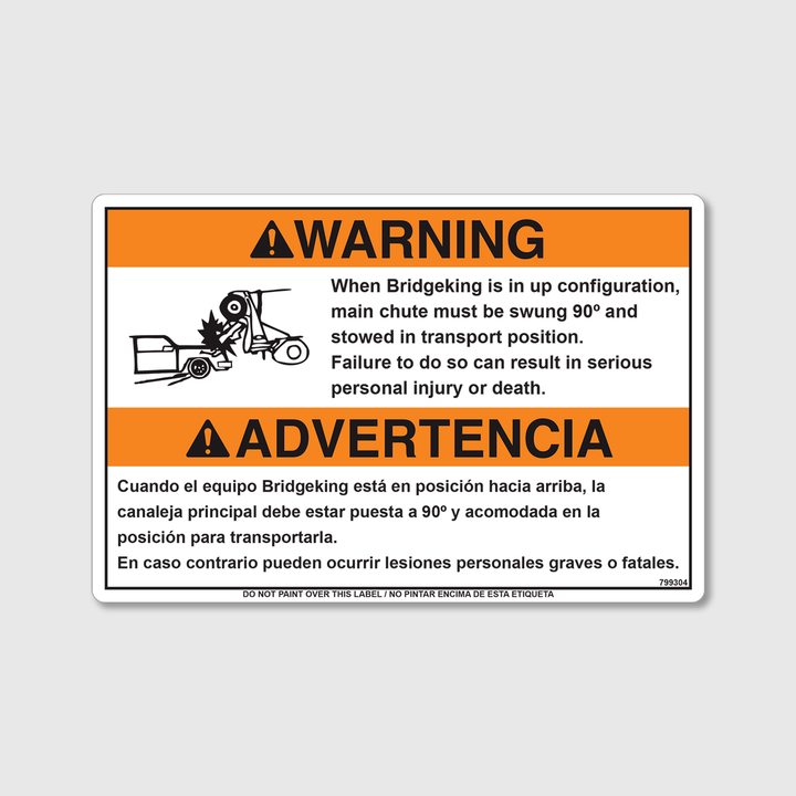 Warning! BK Is Up Decal