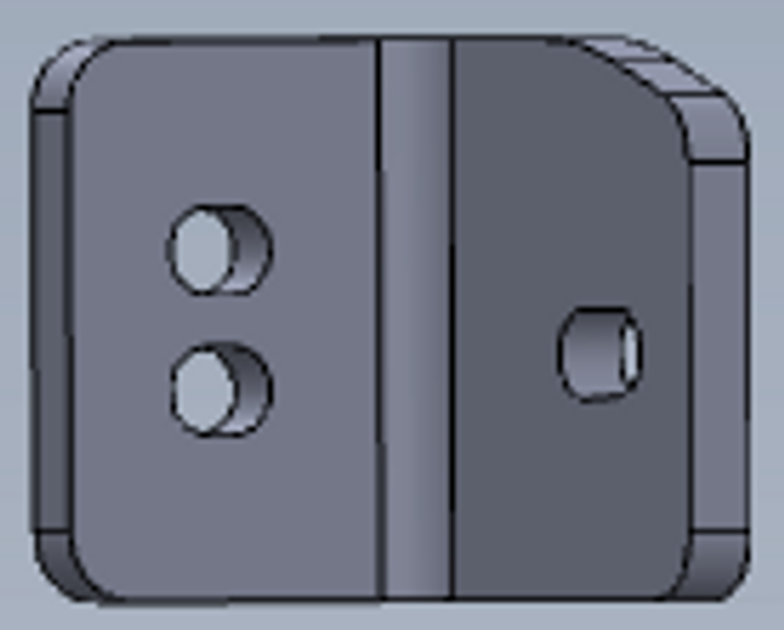 Bracket - Pump Mount Plate, Anti-Rotation, RH