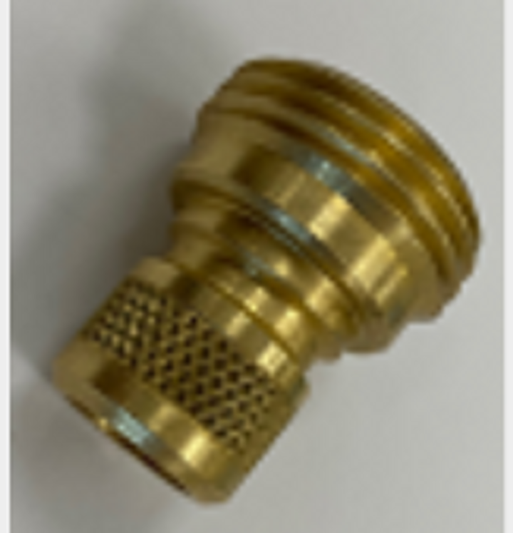 Quickcouple, Stem - Brass, Washout Hose