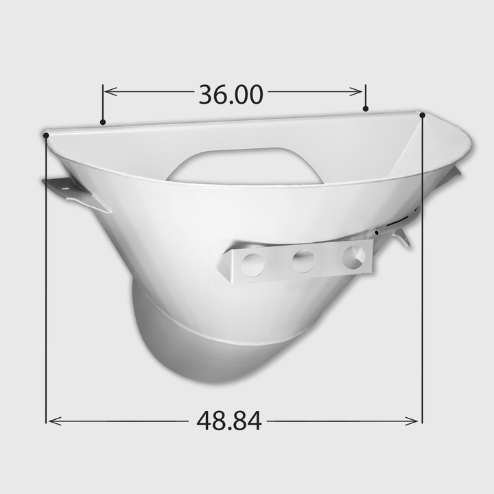 Paver Charge Hopper, 3/16 Body ConTech Manufacturing