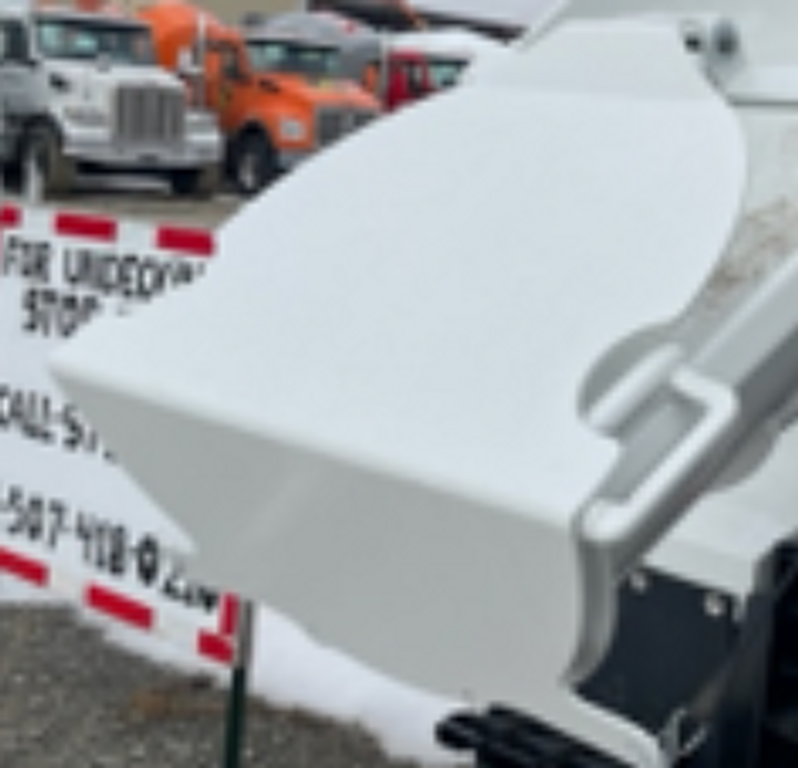 Chute Shield W/Bend - Main Chute Direct to Extension