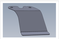 Light Cover, Inside BK Poly Fender LH