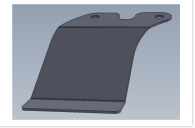 Light Cover, Inside BK Poly Fender RH