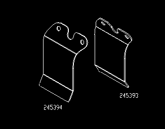 Light Cover, Inside BK Poly Fender RH