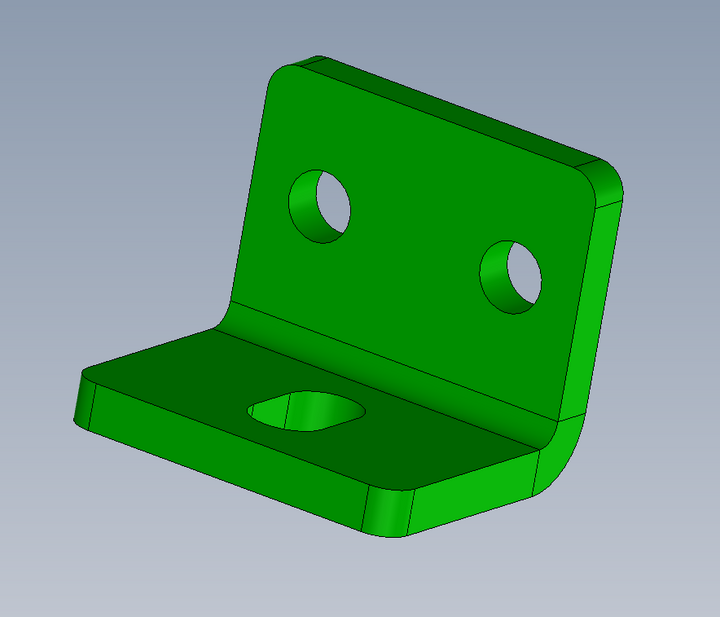 Angle - XT Rear Bumper Bar Mount (Req 2)
