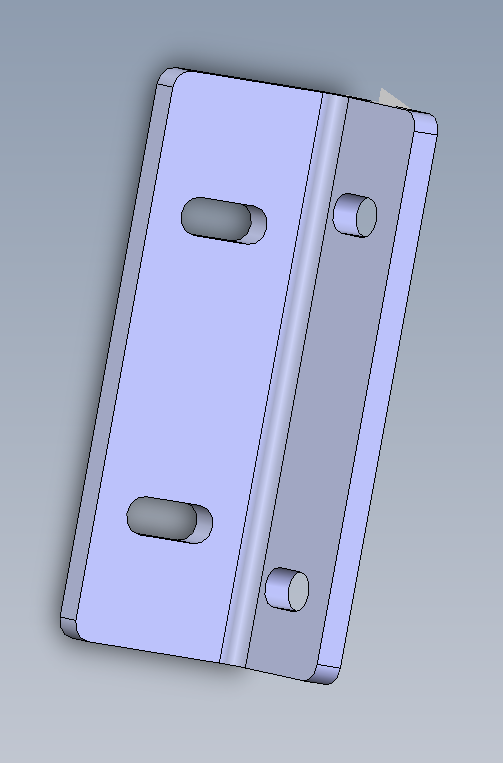 Bracket - BK Latch Cyl, HP, Ped Side, A-Ped