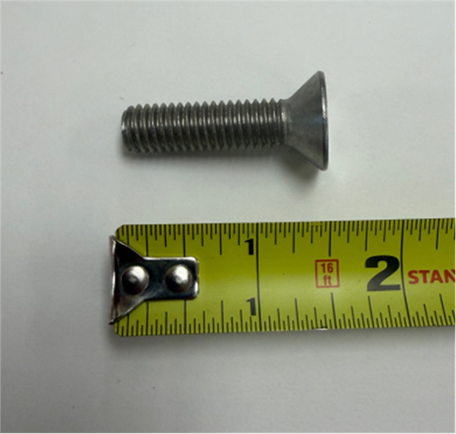 Flat Socket Cap Screw, 1.50’’ x 3/8’’ - Defelector