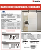 Barn Door Hardware