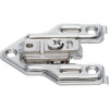 Blum Cam Adjustable Face Frame Adapter Mounting Plates | Height: 0mm, center mount | 175H6000
