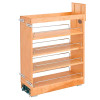 Rev-A-Shelf 448 Maple 3-Shelf Base Cabinet Pullout Organizer | 8" | 448BCBBSC8C
