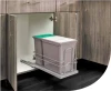 Rev-A-Shelf Sink Base Waste Pullout | Silver | 5SBWC815S1