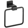 Delta Faucet ARA Towel Ring | Matte Black | 77546BL