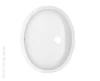 Wilsonart Oval Vanity Bowl Calm White W/ Overflow | Designer White | AV1613DW