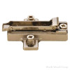 Salice Domi Cam Adjustable | Wing Mounting Plate, Nickel-Plated, Screw-On, 2mm | BARGR2916