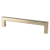 Berenson Contemporary Advantage One CC Champagne Square Pull | 128mm | H902640CZ