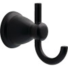 Liberty Hardware Robe Hook Matte Black | Kinla | KIN35MB
