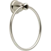 Liberty Hardware Kinla Towel Ring | Satin Nickel | KIN46SN1