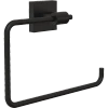 Liberty Hardware Maxted Towel Ring | Flat Black | MAX46FB