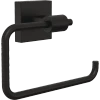Liberty Hardware Maxted Euro Toilet Paper Holder | Matte Black | MAX50FB