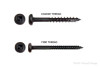 Deerwood Fasteners Pocket Hole Screws Pan Head #2 Robertson Square Drive Type 17 Point | Coarse, Box Qty: 7500, #7 x 1 1/4" | WW12100