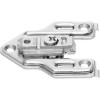 Blum Cam Adjustable Face Frame Adapter Mounting Plates | Height: 4.5mm, center mount | 175H6040