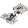 Blum Compact 30C Soft-Close BLUMOTION 3/8" Overlay Face-Frame Hinges Nickel, 105° Screw-On - 30C255B10, 5/8" | 30C255B10