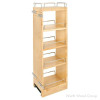 Rev-A-Shelf 448 Maple 5-Shelf Wall Organizer | 8" W x 32-5/32" H with Soft-Close Slides, 448-BBSCWC36-8C | 448BBSCWC368C