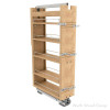 Rev-A-Shelf BP4-W Series 8"W Soft-Close / Soft-Open Full Extension Slides 5 Shelf | 43" H X 8" W | 448TPF4381