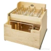 Rev-A-Shelf 4CW2 Maple | 20-1/2" 2-Shelf Cookware Organizer with Soft-Close Slides, 4CW2-24SC-1 | 4CW224SC1