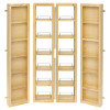 Rev-A-Shelf 4WP Series Wood Swing-Out Pantry | Description: 57" swing out pantry kit | 4WP1857KIT